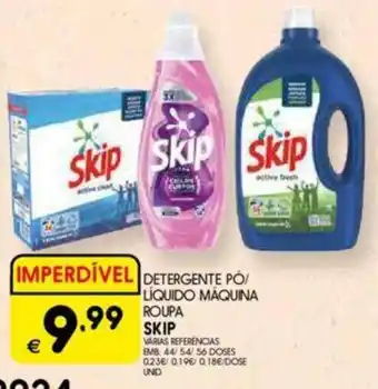 Meu Super Detergente pó liquido máquina roupa skip promoção