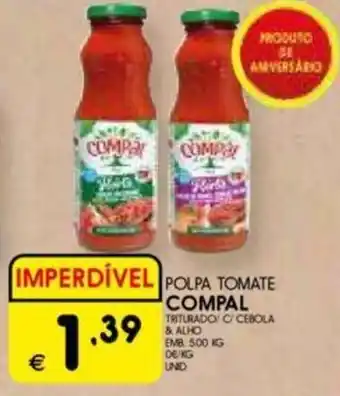 Meu Super Polpa tomate compal promoção