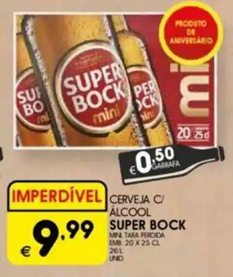 Meu Super Cerveja c/ alcool super bock promoção