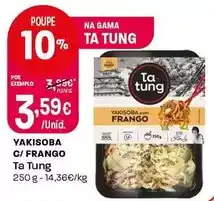 Intermarché Ta tung - yakisoba c/ frango promoção