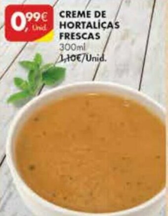 Pingo Doce Creme de Hortalíças Frescas 300ml promoção