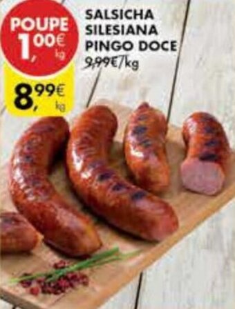 Pingo Doce Salsicha Silesiana Pingo Doce promoção