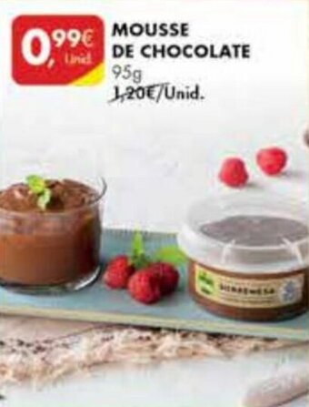 Pingo Doce Mousse de Chocolate 95g promoção