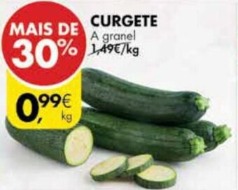 Pingo Doce Curgete promoção