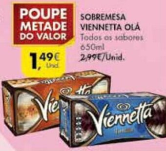 Pingo Doce Sobremesa Viennetta Olá 650ml promoção