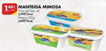 Pingo Doce Manteiga Mimosa 250g promoção