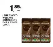 Continente Continente - leite choco promoção