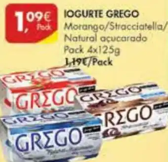 Pingo Doce Iogurte Grego 4x125g promoção