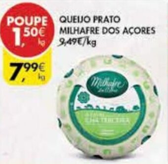 Pingo Doce Queijo Prato Milhafre dos Açores promoção