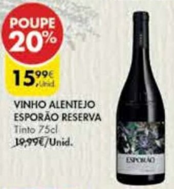 Pingo Doce Vinho Alentejo Esporão Reserva 75cl promoção