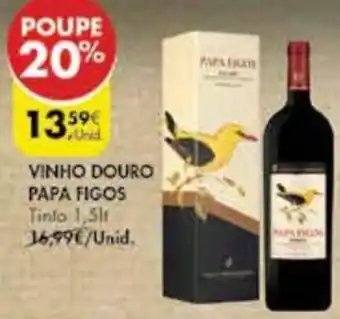 Pingo Doce Vinho Douro Papa Figos 1,5lt promoção