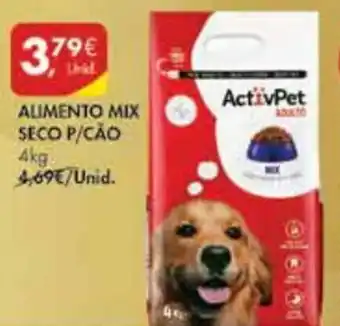 Pingo Doce Alimento Mix Seco p/Cão 4kg promoção
