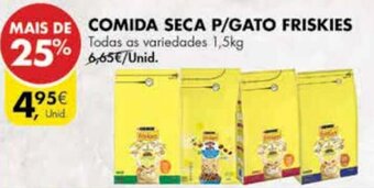 Pingo Doce Comida Seca P/Gato Friskies 1,5kg promoção