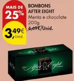 Pingo Doce Bombons after eight promoção