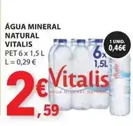 E.Leclerc Vitalis - água mineral promoção