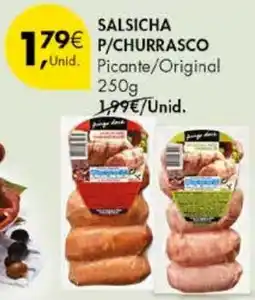 Pingo Doce Salsicha p/churrasco promoção