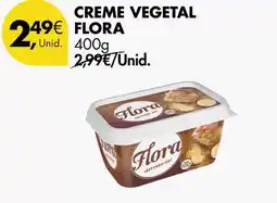 Pingo Doce Flora - creme vegetal promoção