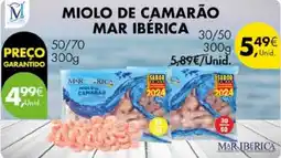 Pingo Doce Miolo de camarão mar ibérica promoção