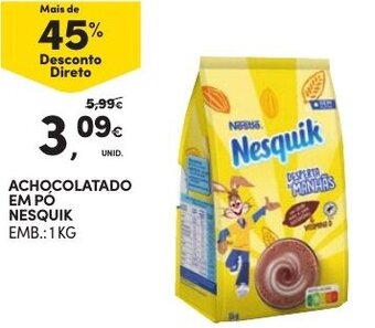 Achocolatado em Pó Nesquik 1kg