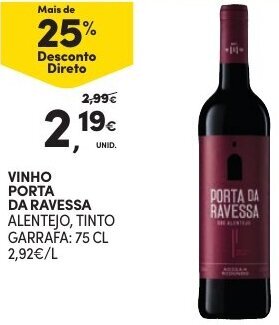 Vinho Porta da Ravessa 75cl