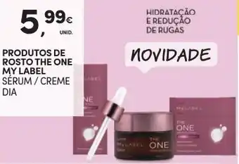 Continente Productos de Rosto The One My Label promoção