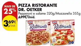 Pingo Doce Pizza ristorante dr. oetker promoção