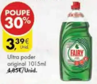 Pingo Doce Ultra Poder Original Fairy promoção