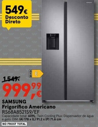 Worten Samsung Frigorífico Americano promoção