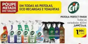Pingo Doce Pistola Perfect Finish CIF 435ml promoção