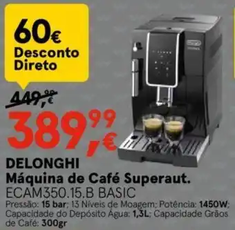 Worten Delonghi Máquina de Café Superaut promoção