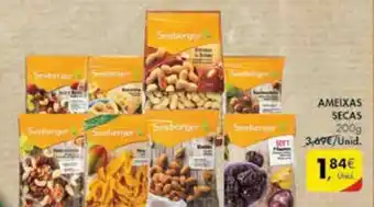 Pingo Doce Ameixas Secas Seeberger 200g promoção