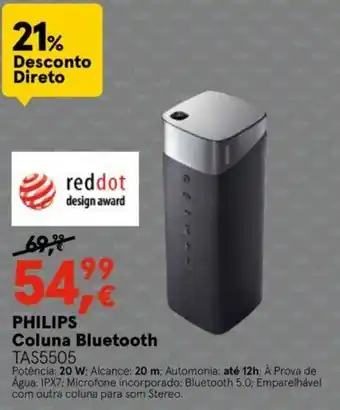 Philips Coluna Bluetooth