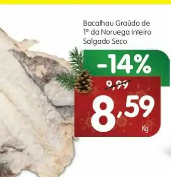 Minipreço Bacalhau graúdo promoção