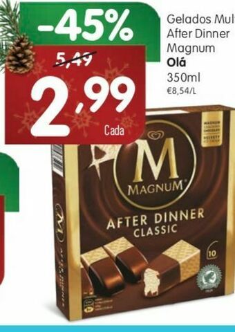 Minipreço Gelados magnum promoção