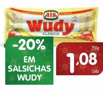 Minipreço Salsicha wudy promoção