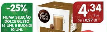 Minipreço Cápsulas de café dolce gusto promoção