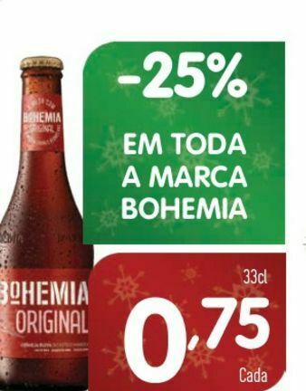 Minipreço Cerveja bohemia promoção