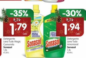 Minipreço Detergente líquido sonasol promoção