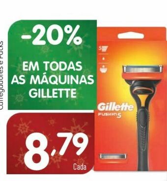 Minipreço Máquinas de barbear gillette promoção