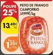 Pingo Doce Campofrio - peito de frango promoção