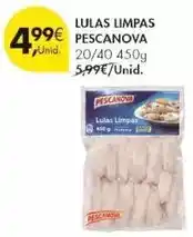 Pingo Doce Pescanova - lulas limpas promoção