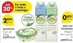 Pingo Doce Terra nostra - manteiga promoção