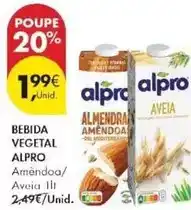 Pingo Doce Alpro - bebida vegetal promoção