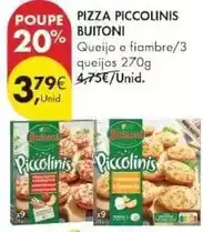 Pingo Doce Buitoni - pizza piccolinis promoção