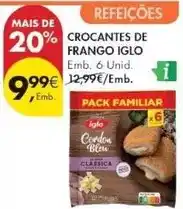 Pingo Doce Iglo - crocantes de frango promoção