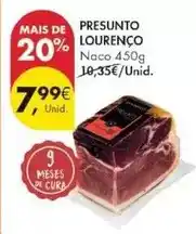 Pingo Doce Lourenço - presunto lourenço promoção