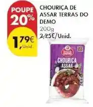 Pingo Doce Terras do demo - chouriça de assar promoção