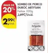 Pingo Doce Artysan - lombo de porco duroc promoção