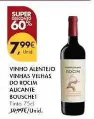 Pingo Doce Alentejo - vinho vinhas velhas do rocim alicante promoção