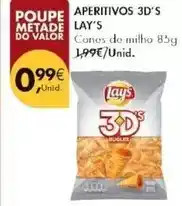 Pingo Doce Lay's - aperitivos 3d's promoção